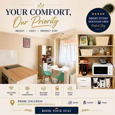 Διαμέρισμα Elegant With Private Sunny Terrace Prime Location Ac & High-speed Wifi *